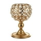 thumbnail image 2 of Juego de 2 Candelabros de Cristal para Decoración de Mesa 15cm 20cm, 2 of 5