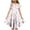 #0121-Multicolor, variant on Cowsor Big Girls Short Sleeve Round Neck Ruffle Cap Sleeve Dress Easter Print Waist Cinched Design with Pockets Layered Summer Outfit for 4 to 15 Years Old Holiday