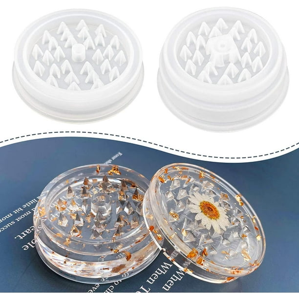 Large Grinder Mold for Resin 3in Resin Grinder Mold with