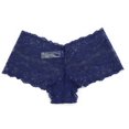 thumbnail image 1 of Bóxer Secret Treasures para Mujer, Azul Casual Encaje Floral Talla M, 1 of 4