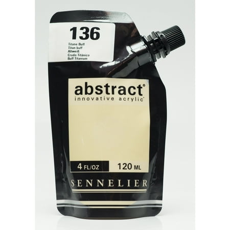 UPC: 3046450042013 | Sennelier Abstract Acrylic 120ml Satin Titanium Buff