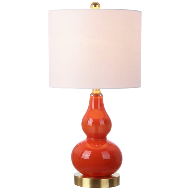 Lámpara JONATHAN Y JYL1028G Mini de Vidrio LED Naranja de 52 cm