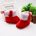 thumbnail image 4 of Infant Boots Winter Boy Girl Shoes Soft Sole Anti-Slip Toddler Snow Warm Prewalker Newborn Boots, 4 of 5