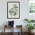 thumbnail image 3 of Art.com Lotus Pond II Art Print by Melissa Wang, Brown Frame Wall Art, 32" x 44", 3 of 5
