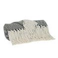 thumbnail image 2 of Parkland Collection Transitional Herringbone Black Rectangle 50" x 60" Throw, 2 of 4