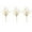 Pink, variant on Easter Artificial Flower Picks, Set of 3, 17.7 Inch Plastic Spring & Summer Decor for Garden, Vase, Centerpiece, Party & Holiday Craft