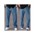 thumbnail image 2 of FOCUSNORM Men's Tapered Joggers Lightweight Drawstring Elastic Waist Solid Color Athletic Workout Pants Trousers, 2 of 9