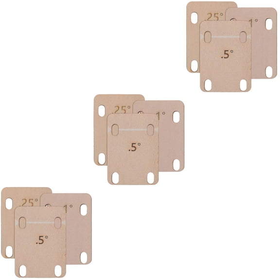 3-Piece Electric Guitar Neck Set for Slot Replacement and Precise Truss Rod Adjustment