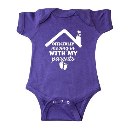 

Inktastic NICU Graduate Officially Moving in with My Parents Infant Creeper Unisex