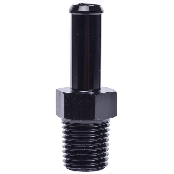 JEGS 110481 NPT to Hose Barb Fitting 1/4 in. NPT Male to 3/8 in. I.D. Hose Strai