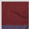 thumbnail image 3 of Soimoi Poly Georgette Fabric Swirl,Leaves & Floral Panel Print Fabric by The Yard 42 Inch Wide, 3 of 3
