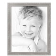 thumbnail image 2 of ArtToFrames 16" x 20" Classic Silver Picture Frame, 16x20 inch Silver Wood Poster Frame (WOM-4926), 2 of 7