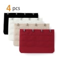 thumbnail image 2 of Par 4 Gancho Brassiere La Correa Del Sujetador Extensores Damas Multicolor-4-pcs Talla única, 2 of 5