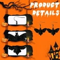 thumbnail image 3 of DESIGNICE Halloween Earrings,Black Butterfly Fall Earrings,Alloy Oxidation-Resistant Fun Earrings for Women,Style2, 3 of 7