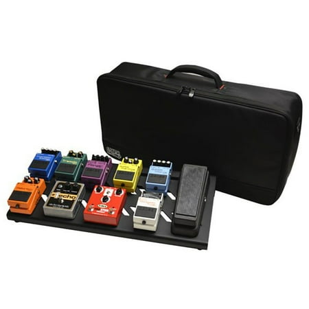 - Gator GPB-BAK-1 Large Aluminum Pedal Board, Black w/ Carry Bag