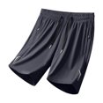 thumbnail image 5 of Vetsdori Mens Dry Fit Shorts Summer Workout Short Pants Elastic Waist Plain Pocket Casual,Breathable Sports Shorts for Men Ropa,Size XXL, 5 of 9