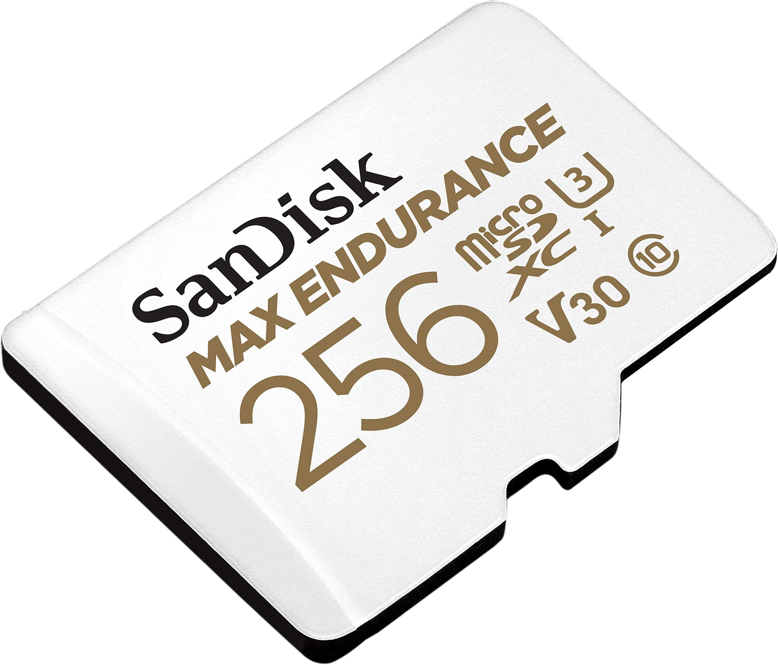 SanDisk Max Endurance 256GB Micro SDXC Flash Memory Card