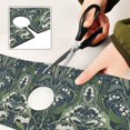 thumbnail image 6 of Yayeee Faucet Mat for Kitchen Sink 30" Diatomite Long Splash Guard Pad, Dark Green Flowers Pattern, 2 Pack, 6 of 7