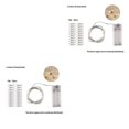 thumbnail image 4 of ZheElen LED Photo Clip Lamp Bright Hanging Plastic String Light, 10M 50 Clips warm 2M 2Set, 4 of 6
