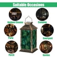 thumbnail image 6 of Hanging Solar Lantern palm frond Tropical leaves seamless Banana LED Lanterns Outdoor Waterproof Garden Decor Lights Gifts for Women, 6 of 8