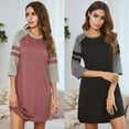 thumbnail image 3 of FLMEI Womens Nightgowns Sleep Cotton Night Shirts Summer Soft Sleep Dress Nightgown Sleepwear Pajama Long Sleeved Nightshirt S-XXL, 3 of 8