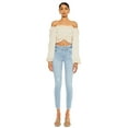 thumbnail image 2 of Kancan - Women's HIGH Waist Ankle Length Two Button Jeans - KC7317, 2 of 11
