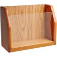 thumbnail image 1 of Wooden Mallet Countertop Magazine Display, Medium Oak, 1 of 1