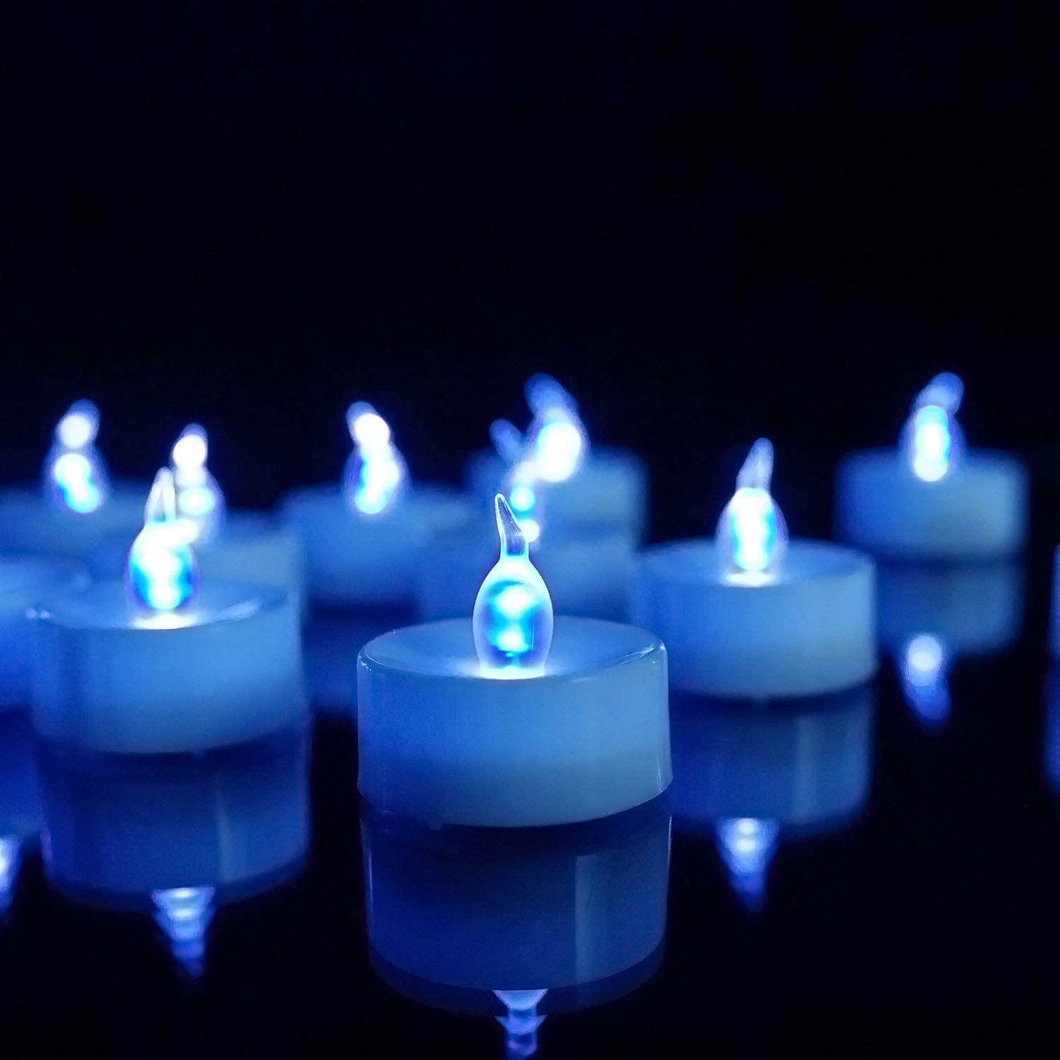 Dollhouse Artisan Flickering Lighting Halloween Candle Battery Op SM Miniature 