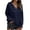 Navy, variant on Vedolay Fall Sweaters Women's 2023 Fall Winter Oversized Knit Crewneck Long Sleeve Pullover Sweater,Black L