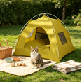 thumbnail image 5 of Portable and foldable outdoor shade cat tent dog tent, XL Size Green Fold‑Up Pet Bed Tent, Durable Oxford Fabric Pet House for Large‑Size Pets, 5 of 5