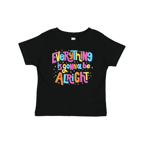 Inktastic Everything is Gonna be Alright Inspirational Quote Boys or Girls Baby T-Shirt