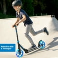 thumbnail image 3 of Goplus Folding Sports Kick Scooter w/LED Wheels for Kids Teens Blue, 3 of 10