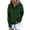 Army Green, variant on LEAVINGSUO Sweatshirt for Women Long Sleeve,Women's Oversized Sweatshirts Long Sleeve Button Fashion Trendy Sweatshirt Jackets Hooded Cute Comfy Clothes