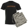 thumbnail image 6 of CafePress - SQUIRREL!!!! Men's Dark Pajamas - Men's Dark Loose Fit Cotton Pajama Set, 6 of 7