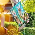 thumbnail image 4 of FLAGWIX Here Comes The Big Bunny Easter Golden Retriever Flag, Outdoor Easter Decoration - House Flag (29.5" x 39.5"), 4 of 4