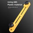 thumbnail image 4 of Base de Machine de Découpe Abs, Pince de Positionnement Circulaire Jaune, Base de Machine de Découpe Réglable, Pince de Positionnement Circulaire pour Menuiserie, Guide de Précision pour Routeurs et Outils, par Goohae, 4 of 9
