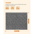 thumbnail image 5 of Feandrea Manta Impermeable para Perros, para Perros Minialtura y Pequeños, Gatos, 101 x 73 cm, M, Lavable a Máquina, Gris, 5 of 5