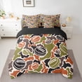 thumbnail image 2 of Castle Fairy Ice Hockey Twin Bedding Sets,Abstract Geometric Camo Bedding Comforter Set, 2 of 8