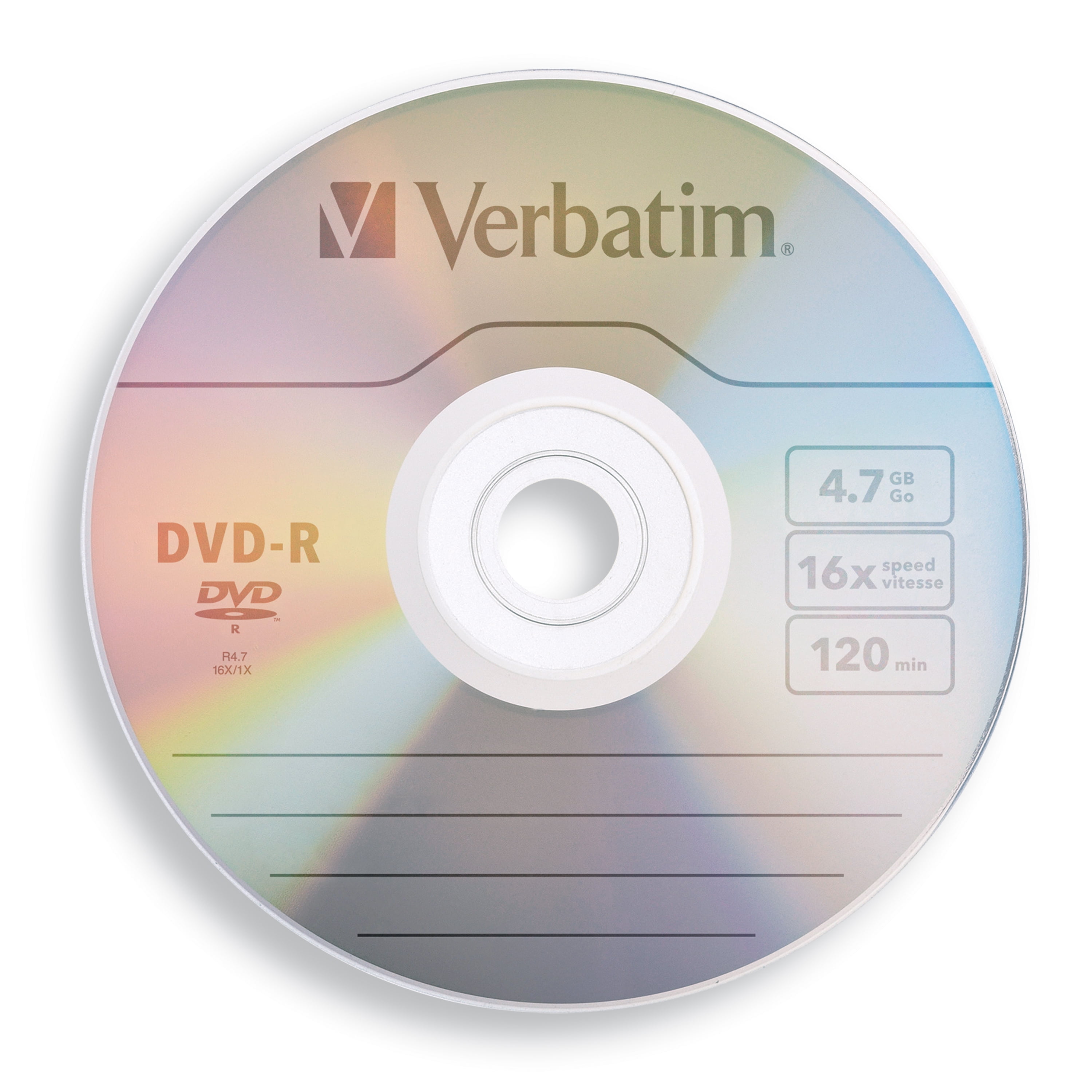 Verbatim DVD-R 4.7 GB Discs, 10 bulk - Walmart.com