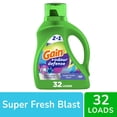 thumbnail image 3 of Gain Odor Defense Super Fresh Blast Liquid Laundry Detergent 46 fl oz - Pack of 1, 3 of 4