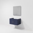 thumbnail image 6 of Lexora Home Geneva 30" Single Vanity with LED Mirror in Navy Blue, 6 of 11