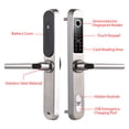 thumbnail image 2 of WAFU Smart Door Lock with Camera, Stainless Steel, Fingerprint/Card/Password/Key/APP Unlock, Suitable for 40-120mm Door Thickness - WF-021 Silver, 2 of 6
