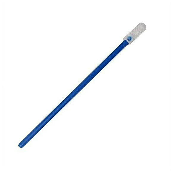 Harmony Brand Small Paddle Tip Microfiber Cleanroom Swab, Polypropylene Shaft
