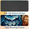 thumbnail image 4 of Owl Printed Square Desk Pad Mouse Pad Desk Mat Non-Slip Rubber Bottom – 8.3x9.8 Inch – Suitable for Office and Gaming, 4 of 6