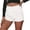 g-White, variant on PIMSSY Women Shorts Sparkling Sequin Party Shorts Solid Color High Waist Hot Pants For Carnival Nightclub Festival Classic Bottoms