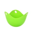 thumbnail image 1 of keepw Silicone Egg Poacher Poaching Holder Mould Mold Cookware Steam Eggs Tray Cooker Boiler Kitchen Gadgets Cooking Tool Green, 1 of 6