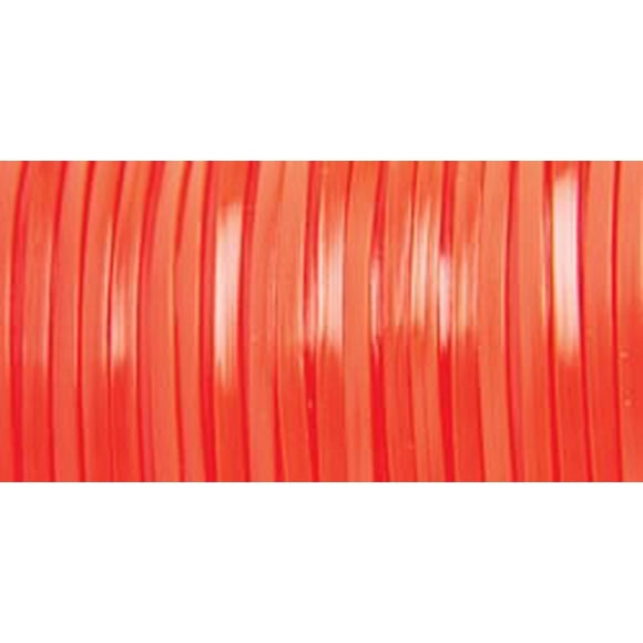 Rexlace Plastic Lacing .0938"X100yd-Neon Orange
