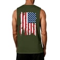 thumbnail image 5 of Youpwaven 250th Anniversary USA Merchandise, Men's America 250 Muscle Tank, 1776-2026 Patriotic Sleeveless Shirt, Flag Graphic Casual Apparel, 5 of 5