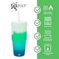 thumbnail image 2 of Silipint: Silicone 32oz Straw Tumbler: Mountain Air, 2 of 6