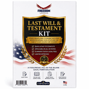 Last Will and Testament Legal Forms Kit. Fill-in-the-Blanks Legal Document Template – DIY Estate Planning by Cramcharts